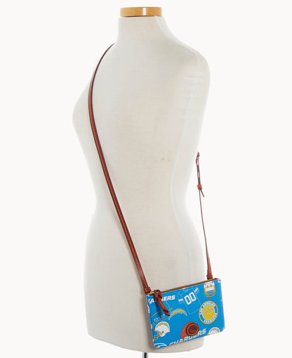 Dooney & Bourke NFL Chargers Top Zip Crossbody