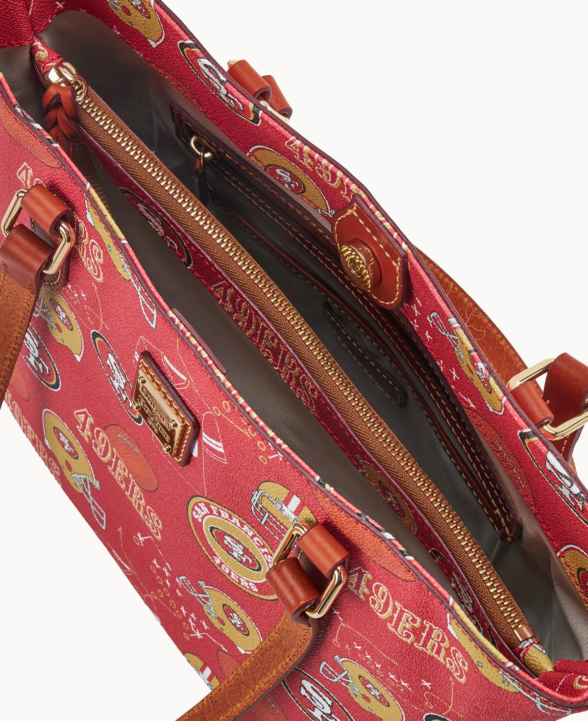 Dooney & Bourke NFL 49ERS Small Jessie Tote