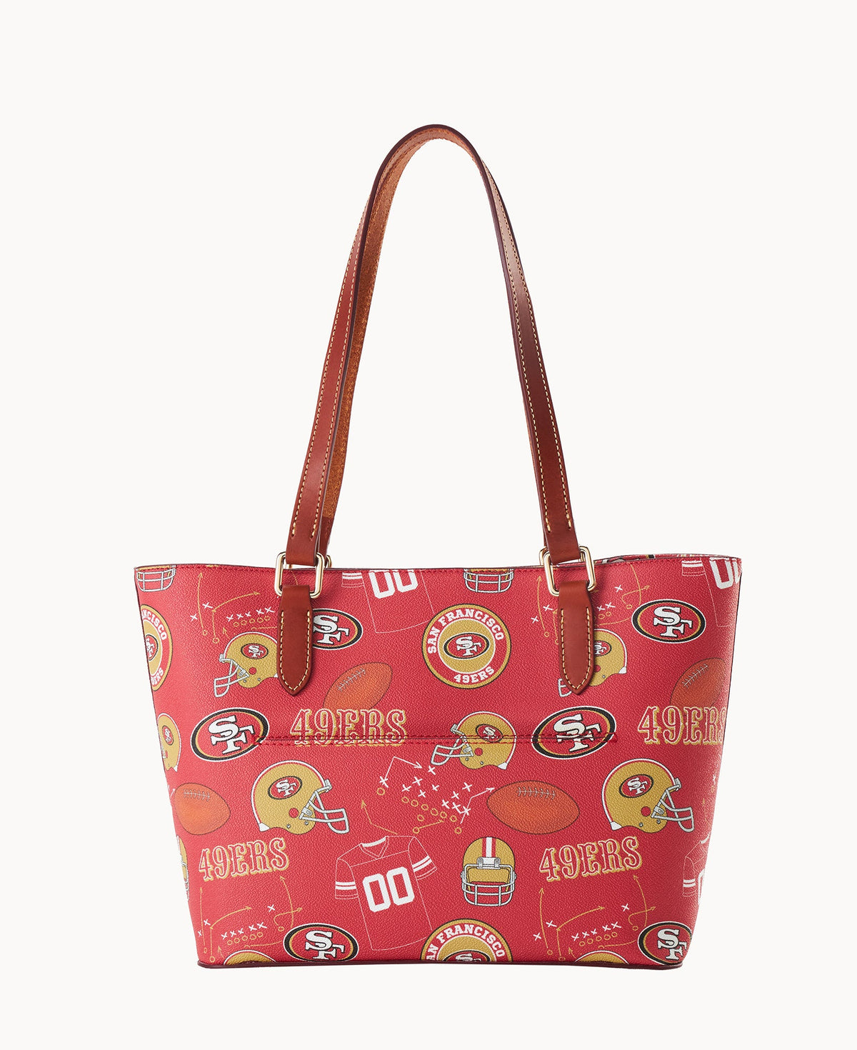 Dooney & Bourke NFL 49ERS Small Jessie Tote