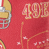 Dooney & Bourke NFL 49ERS Front Zip Crossbody