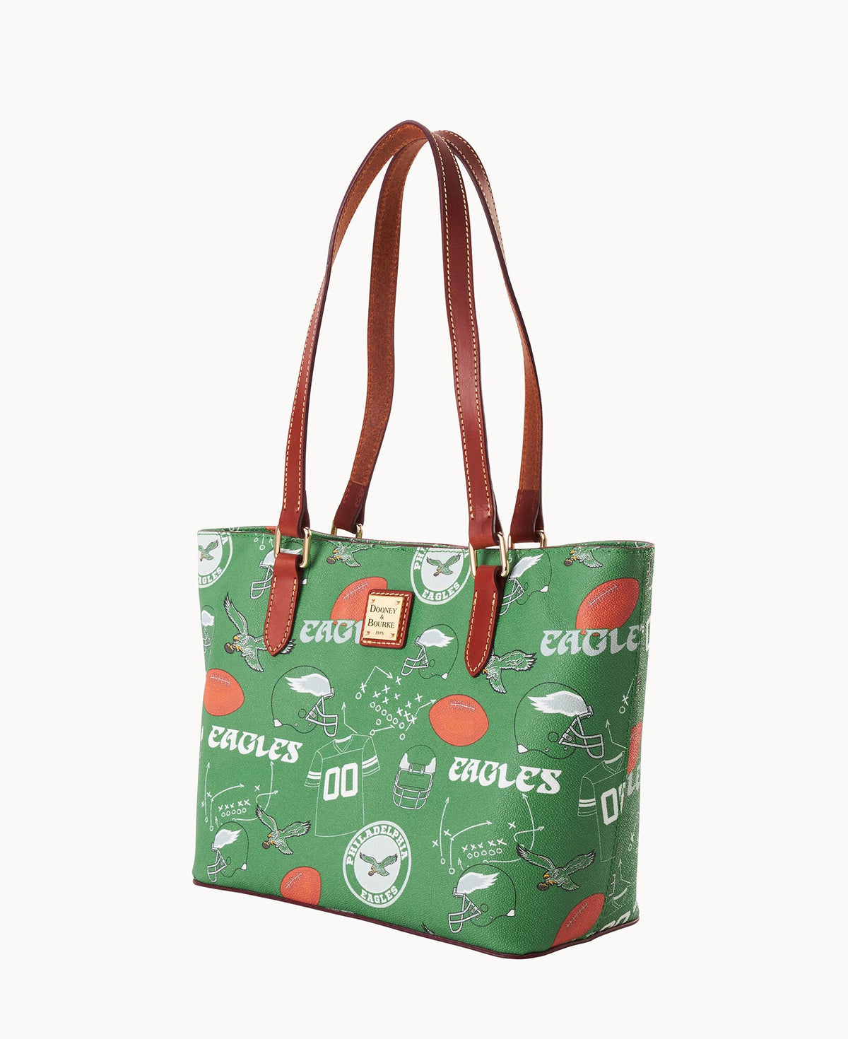 Dooney & Bourke NFL Eagles Small Jessie Tote