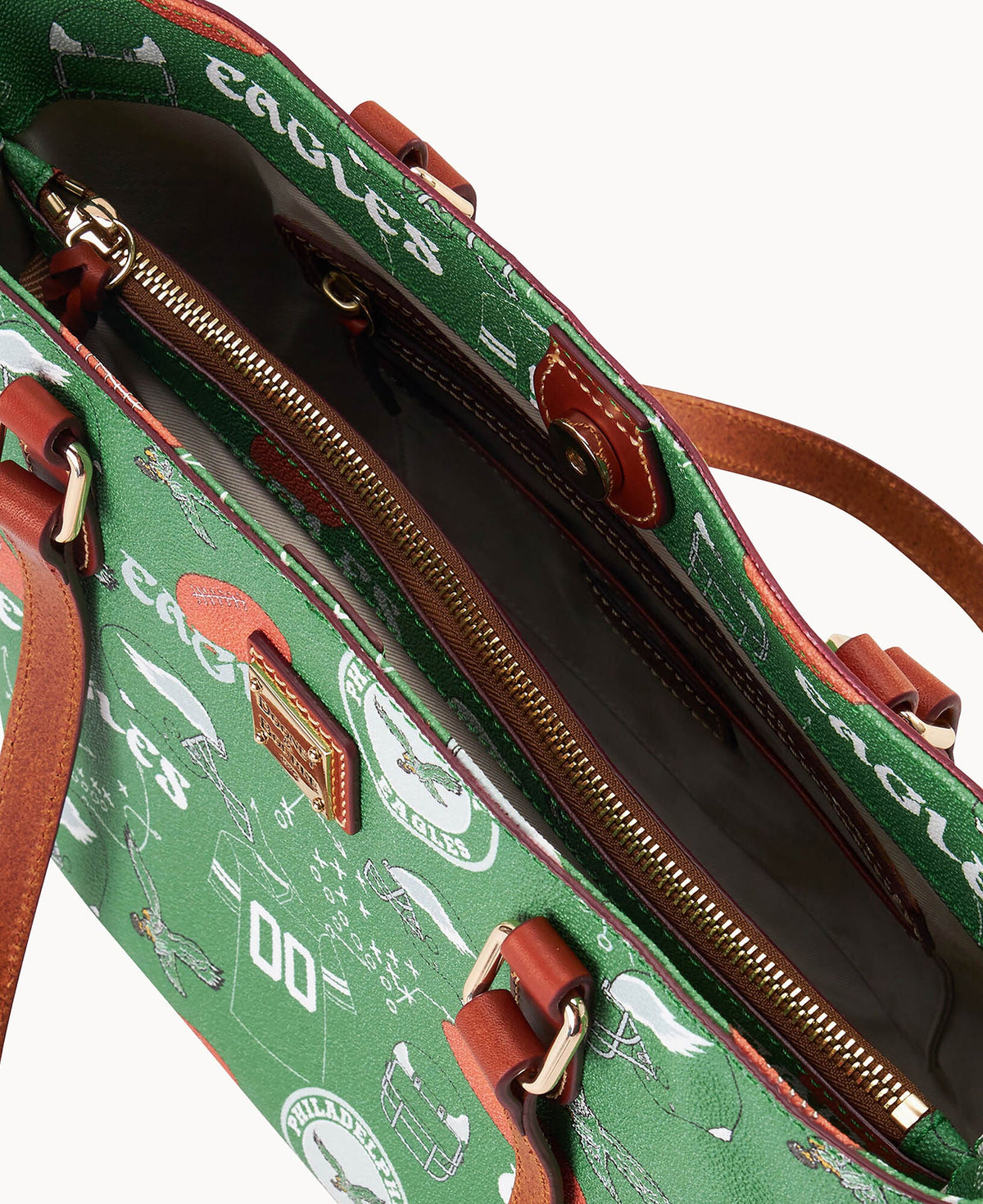 Dooney & Bourke NFL Eagles Small Jessie Tote