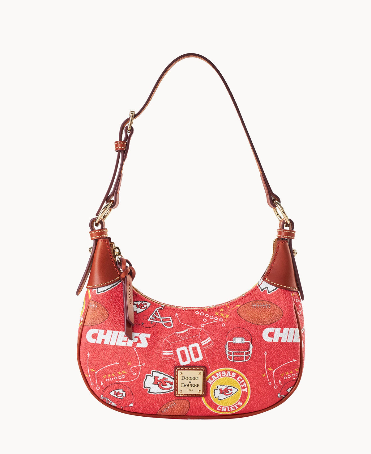 Dooney & Bourke NFL Cheifs Hobo