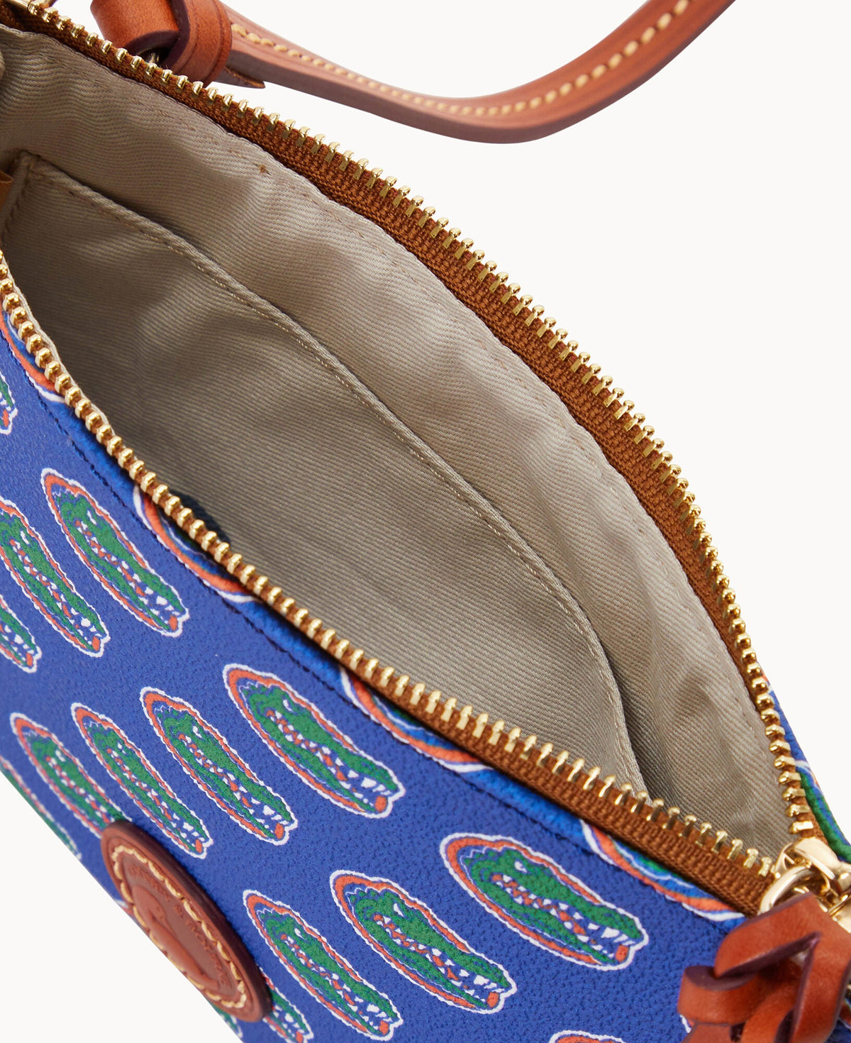 Dooney & Bourke Collegiate University of Florida Top Zip Crossbody