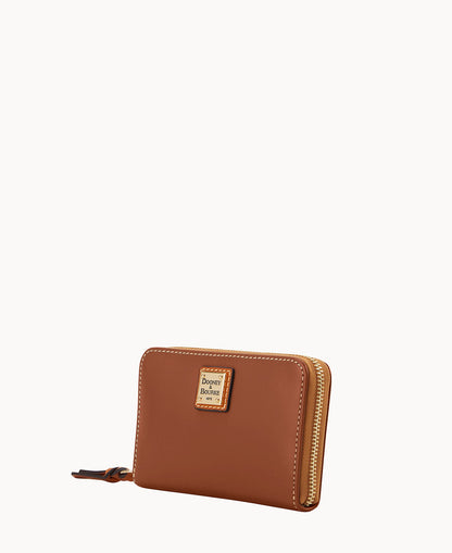 Dooney & Bourke Wexford Leather Medium Zip Around Wallet