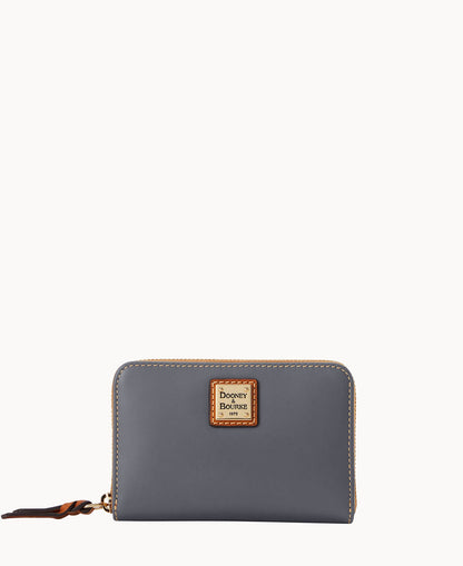 Dooney & Bourke Wexford Leather Medium Zip Around Wallet