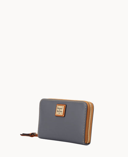 Dooney & Bourke Wexford Leather Medium Zip Around Wallet