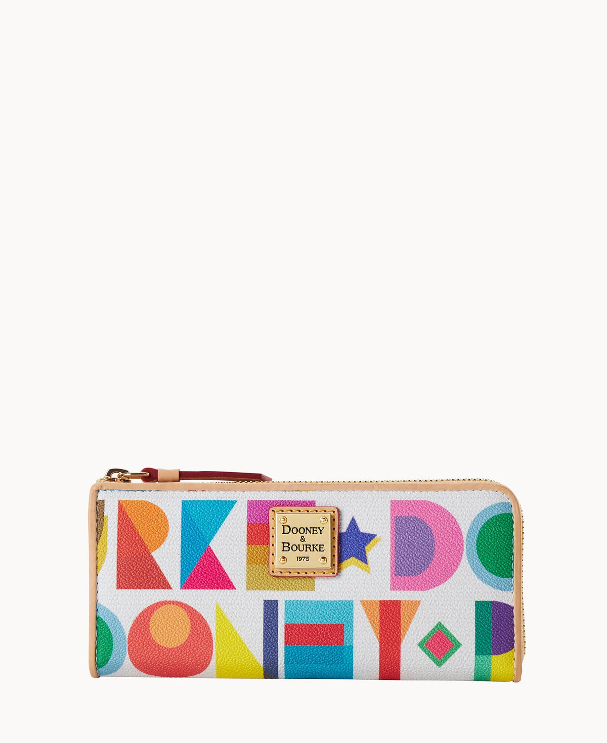 Dooney & Bourke Art Deco Zip Clutch