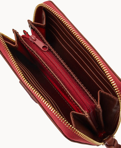 Dooney & Bourke Florentine Medium Zip Around Wallet
