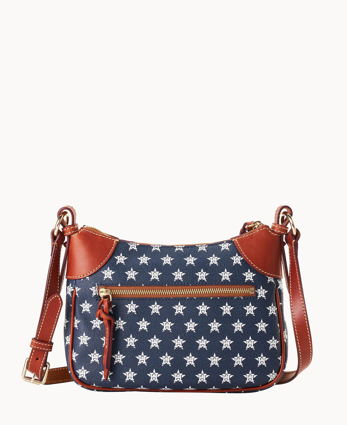 Dooney & Bourke MLB Astros Crossbody Hobo 22