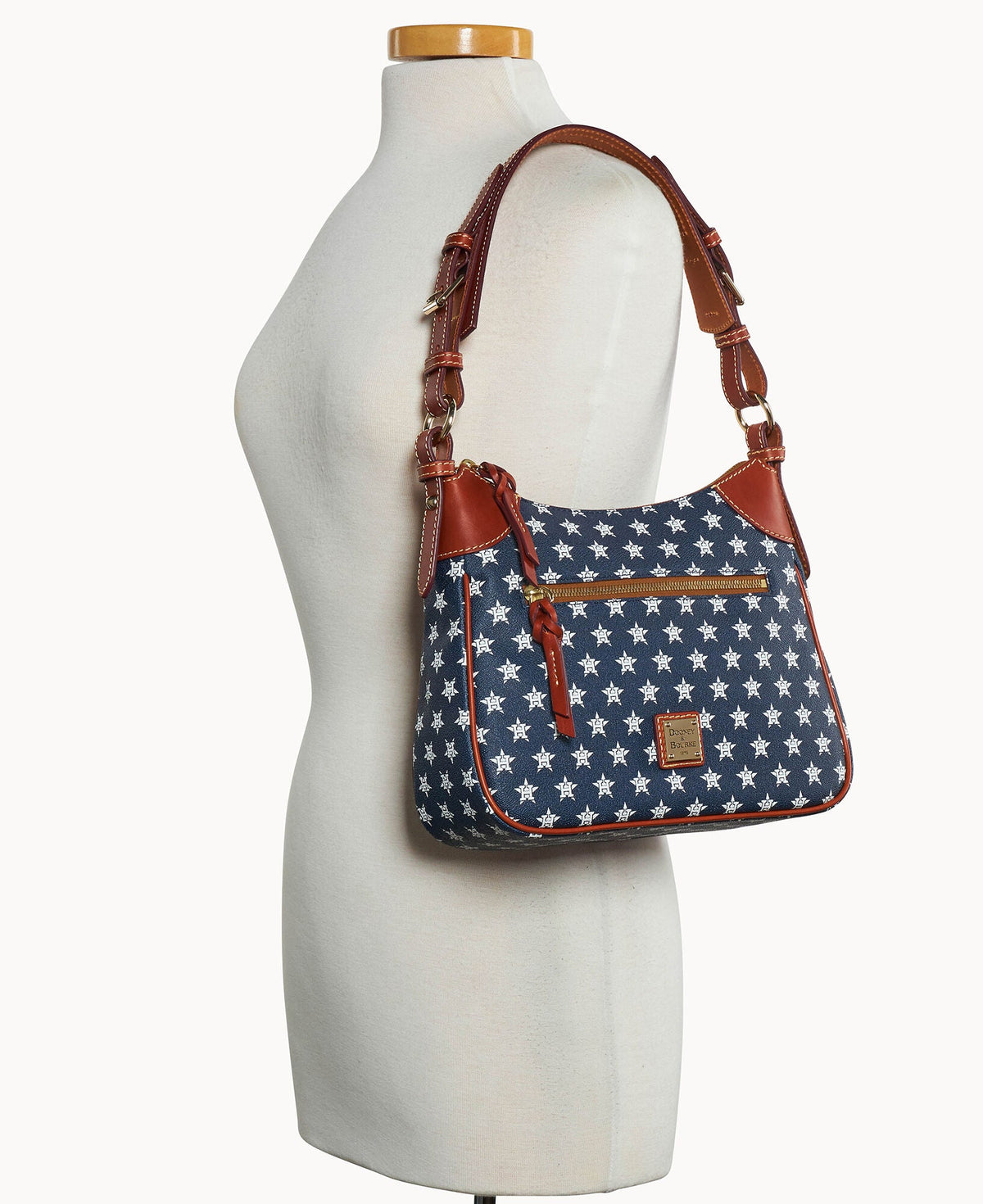 Dooney & Bourke MLB Astros Hobo 28
