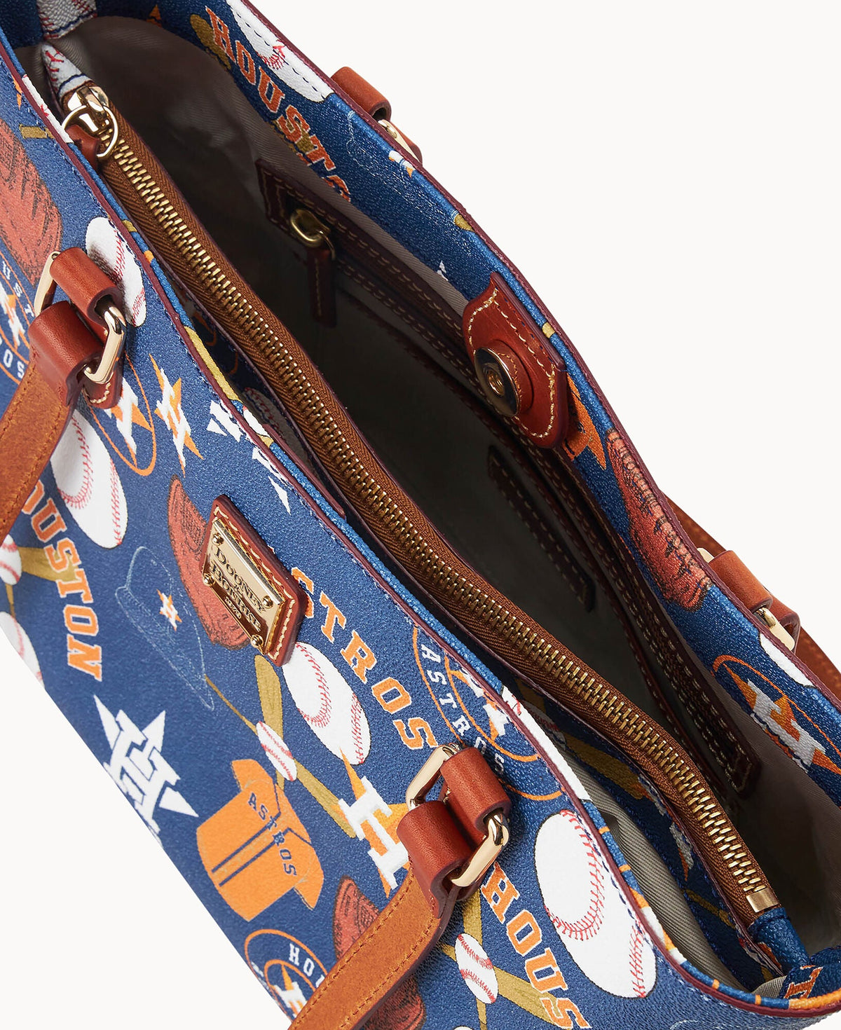 Dooney & Bourke MLB Astros Small Jessie Tote