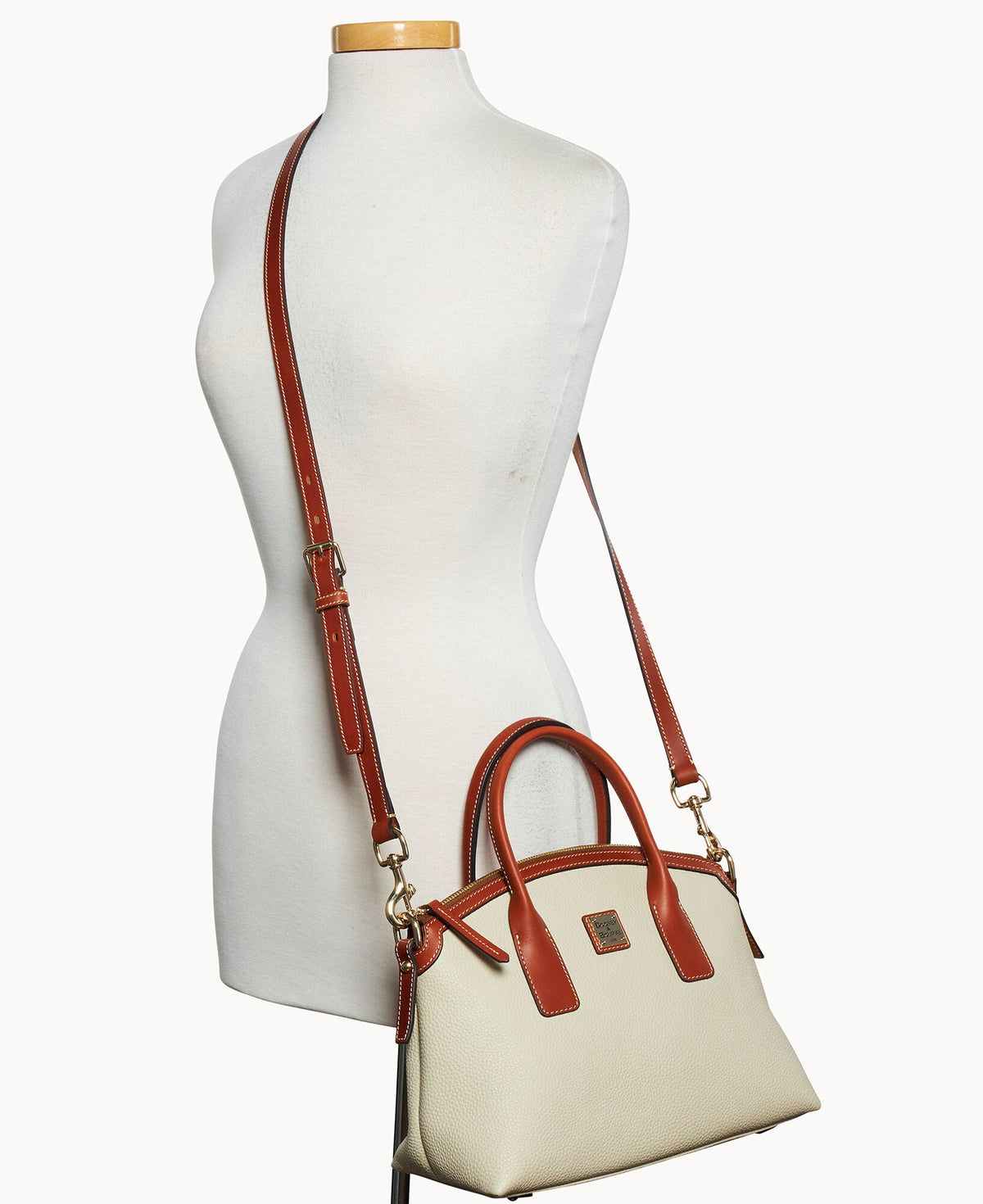 Dooney & Bourke Pebble Grain Domed Satchel