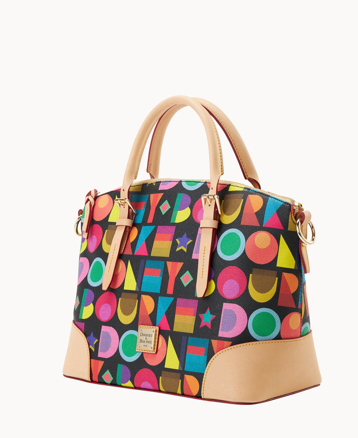 Dooney & Bourke Art Deco Domed Satchel