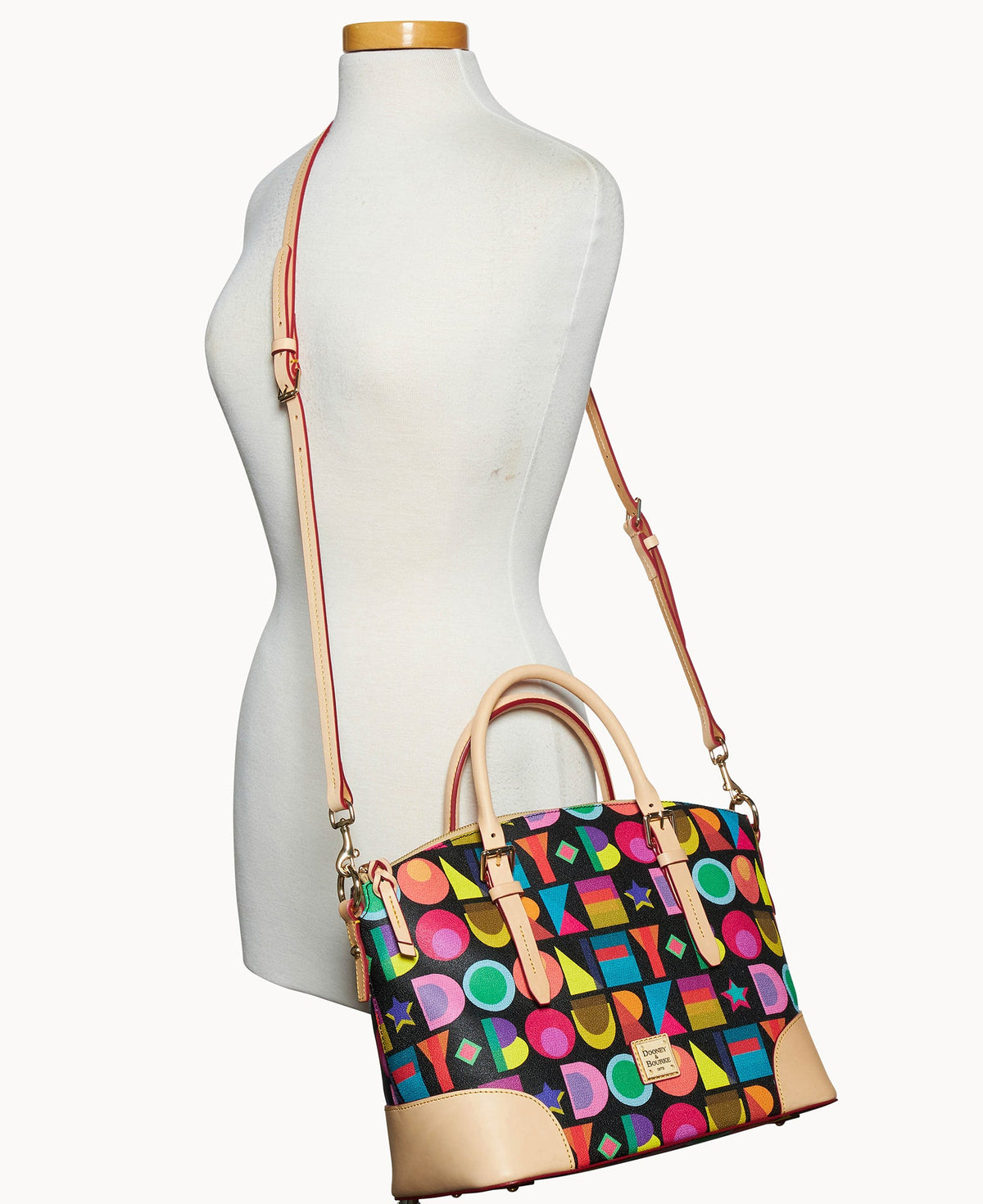 Dooney & Bourke Art Deco Domed Satchel