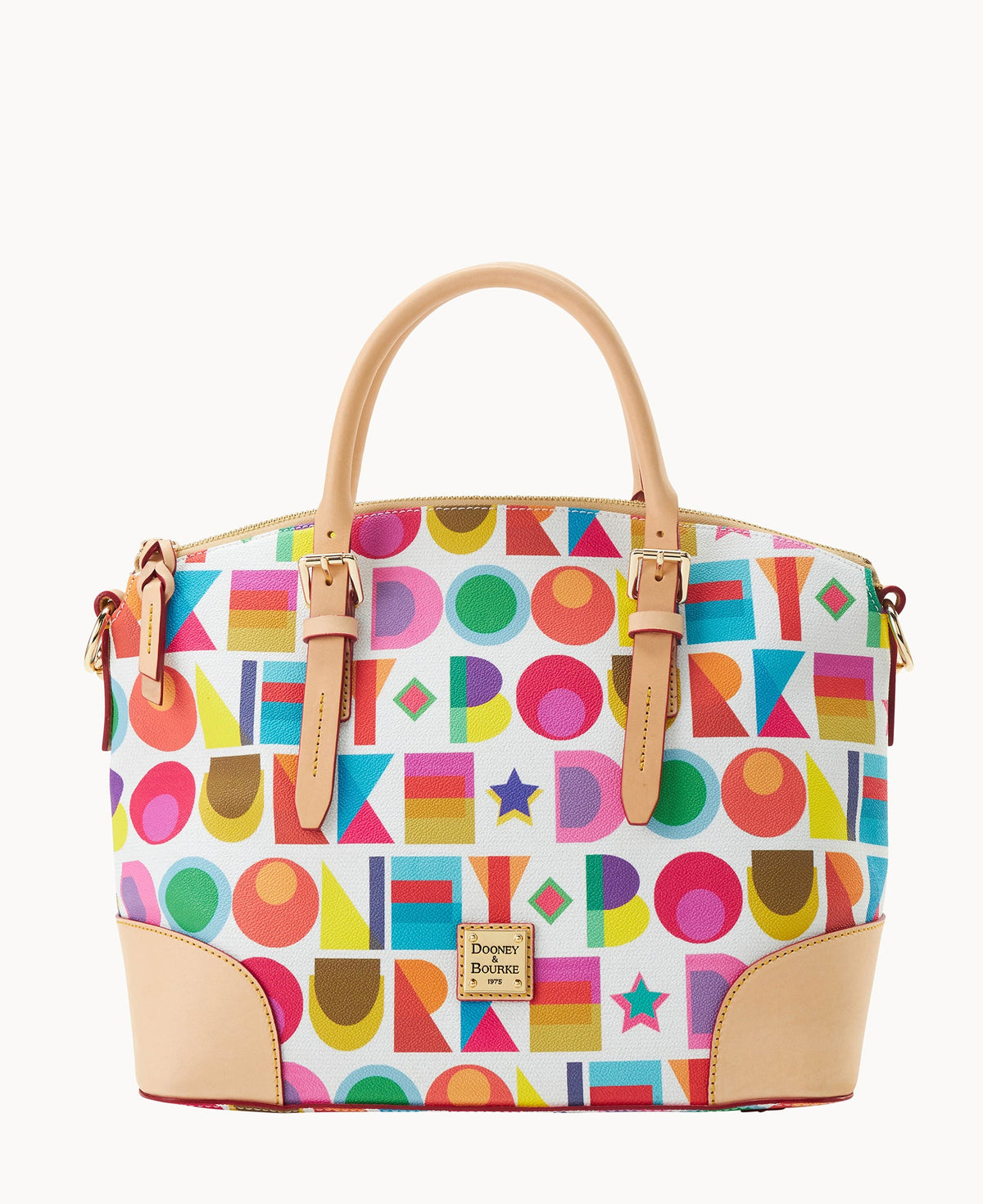 Dooney & Bourke Art Deco Domed Satchel