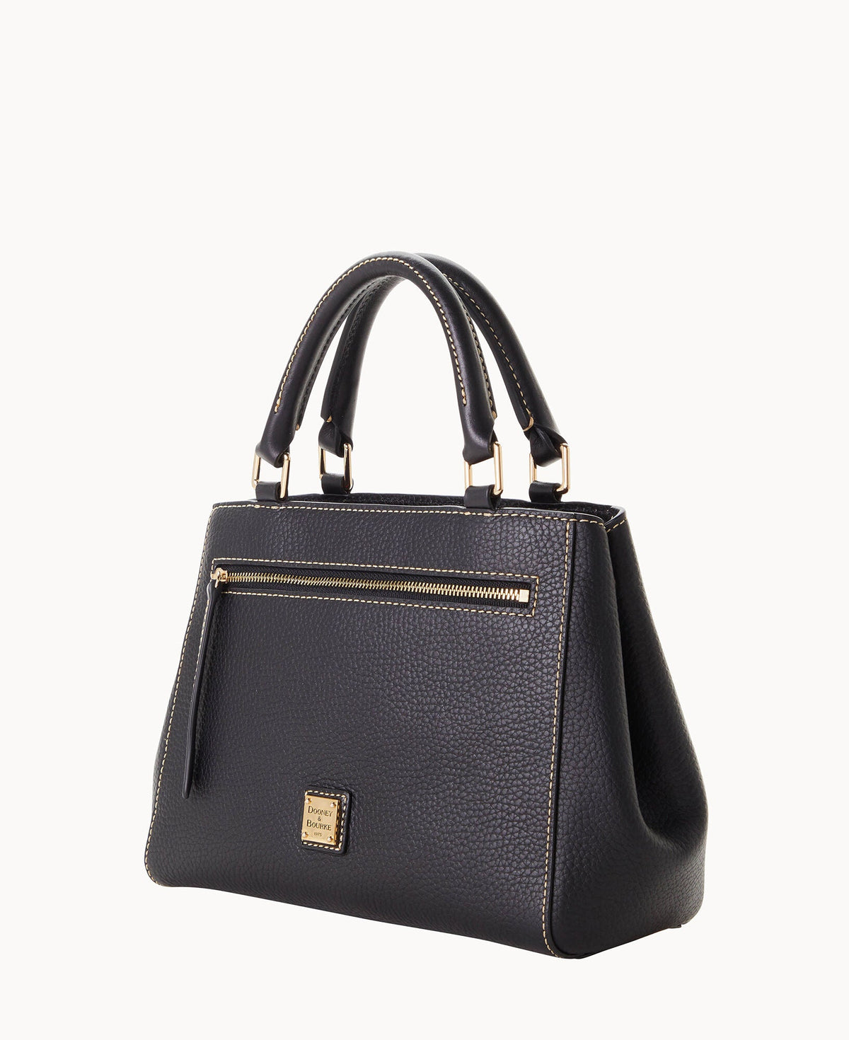 Dooney & Bourke Pebble Grain Small Zip Satchel