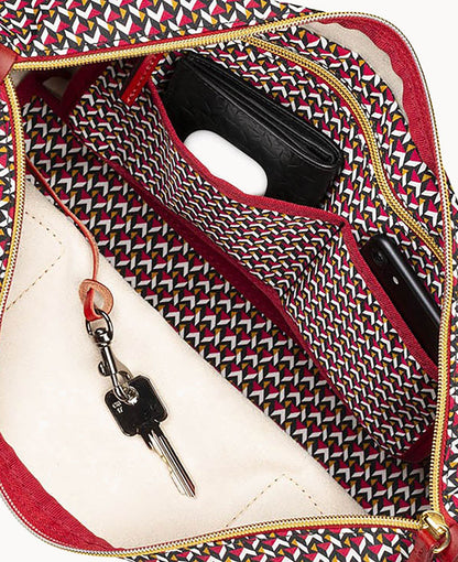 Dooney & Bourke Roberta Pieri Tatami Classic Large Robertina Tote