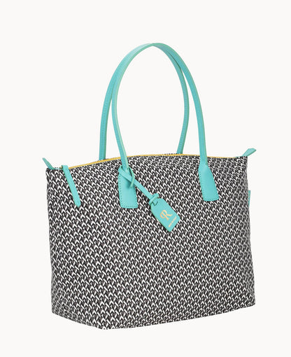 Dooney & Bourke Roberta Pieri Tatami Fun Large Robertina Tote