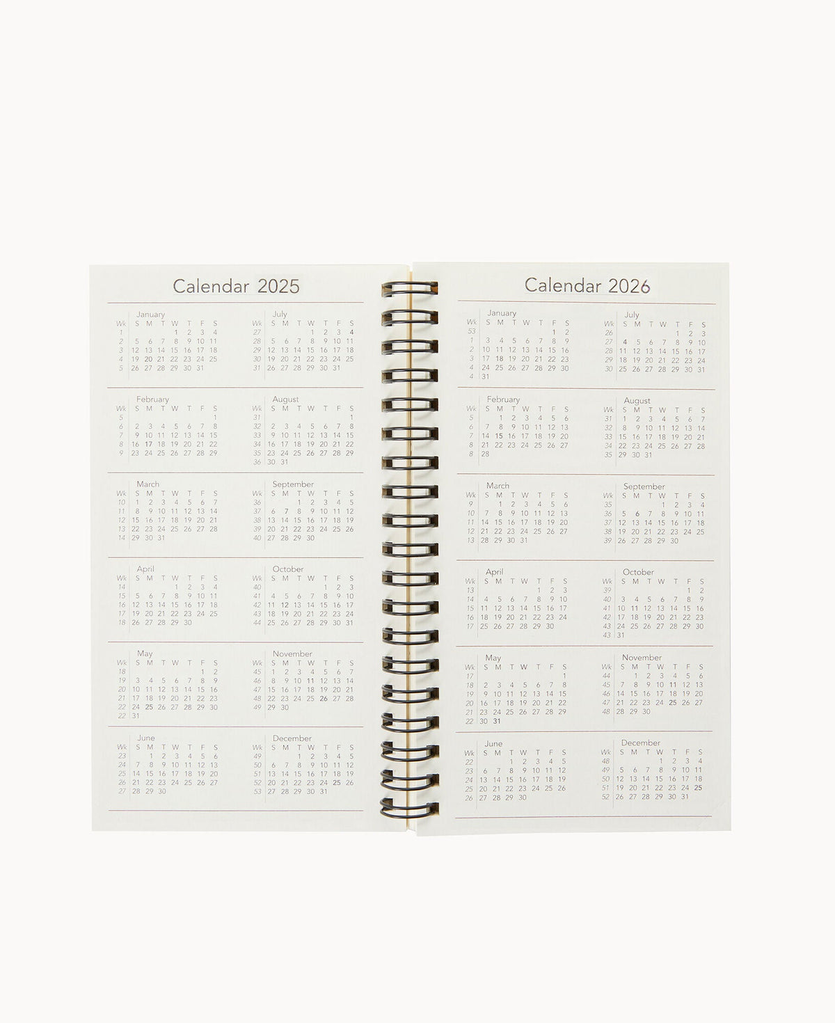 Dooney & Bourke Refills 2026 Small Spiral Planner