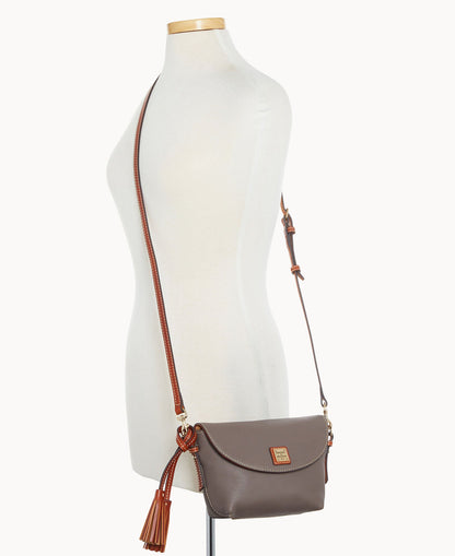 Dooney & Bourke Pebble Grain Crossbody Saddle Bag