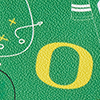 Dooney & Bourke Collegiate University of Oregon Front Zip Crossbody