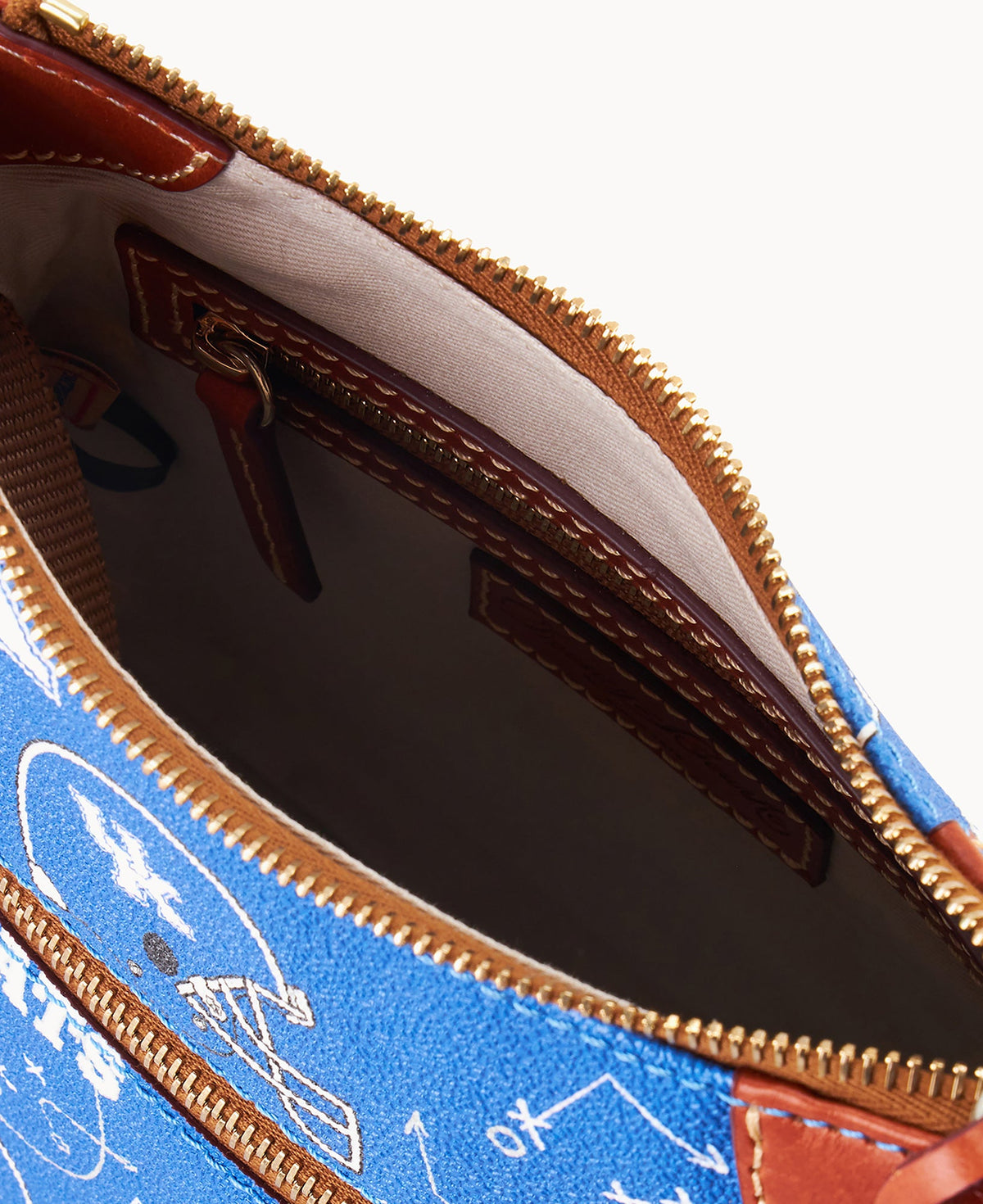 Dooney & Bourke Collegiate University of Kentucky Front Zip Crossbody
