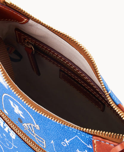 Dooney & Bourke Collegiate University of Kentucky Front Zip Crossbody