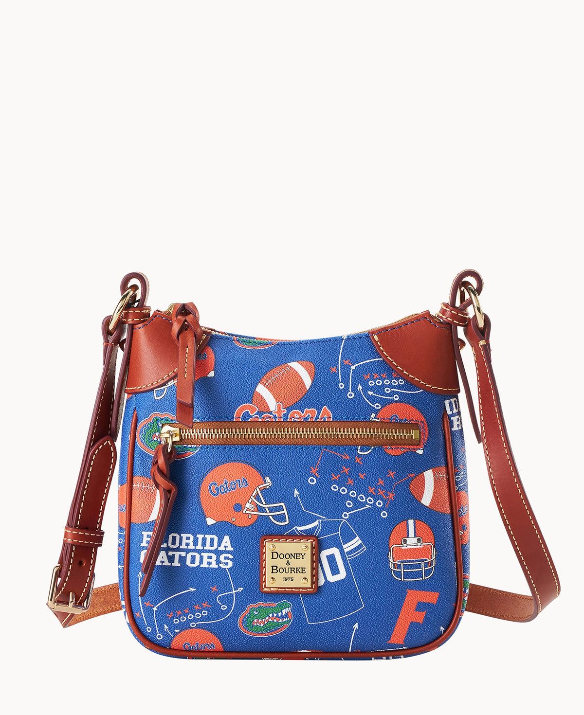 Dooney & Bourke Collegiate University of Florida Front Zip Crossbody