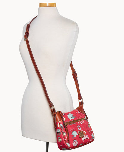 Dooney & Bourke Collegiate Ohio State University Front Zip Crossbody