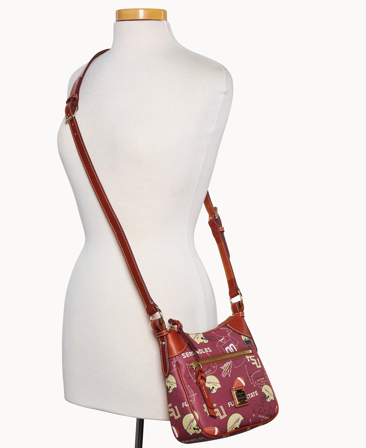 Dooney & Bourke Collegiate Florida State University Front Zip Crossbody