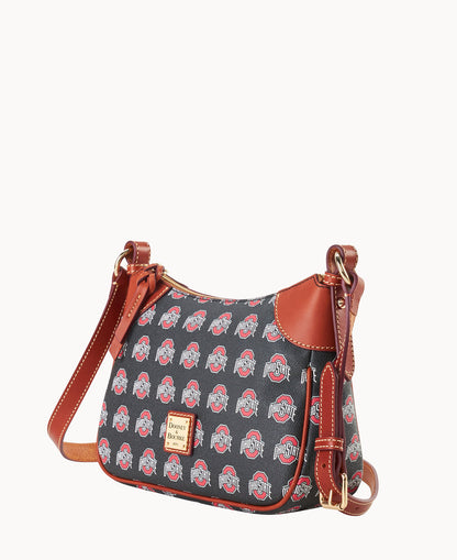 Dooney & Bourke Collegiate Ohio State University Crossbody Hobo 22