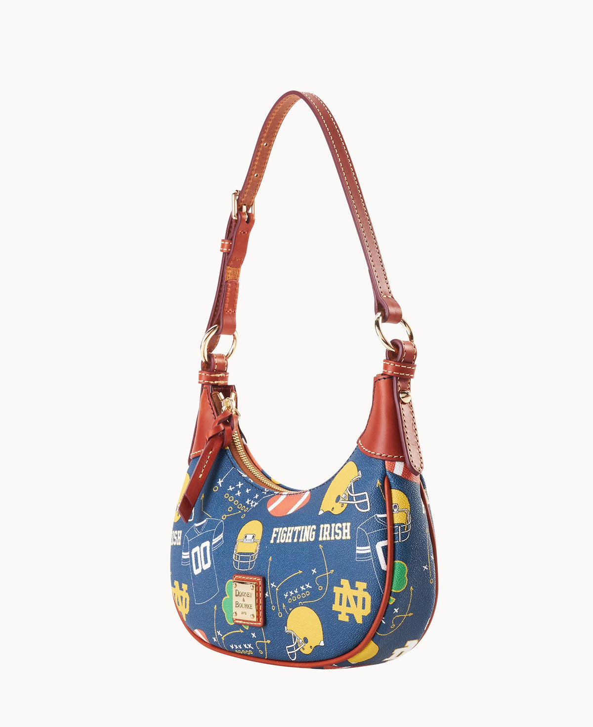 Dooney & Bourke Collegiate University of Notre Dame Hobo