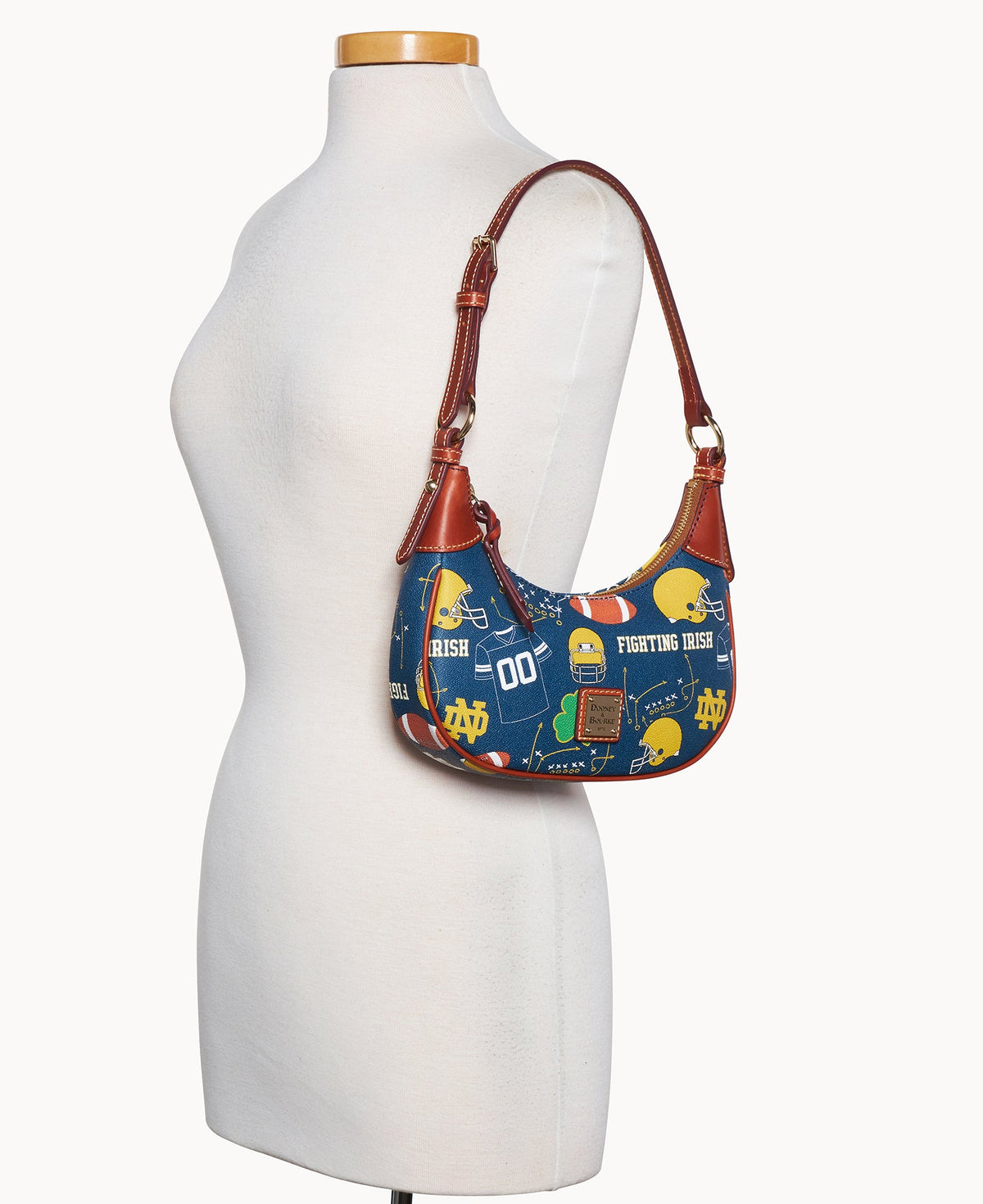 Dooney & Bourke Collegiate University of Notre Dame Hobo