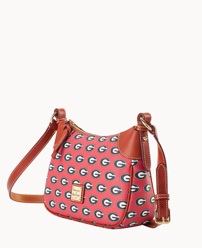 Dooney & Bourke Collegiate University of Georgia Crossbody Hobo 22