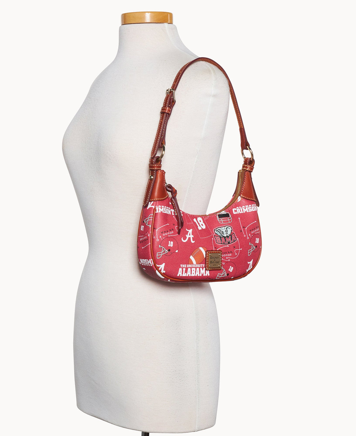 Dooney & Bourke Collegiate University of Alabama Hobo