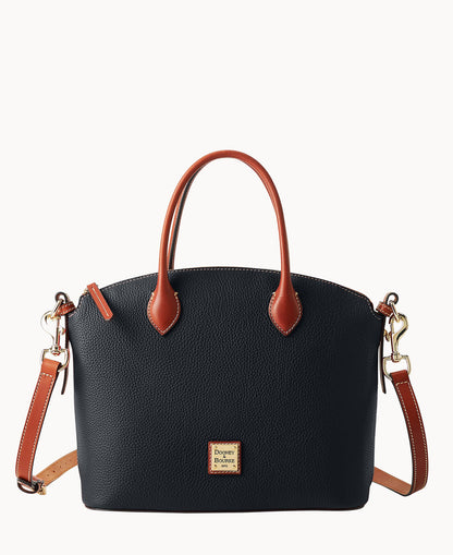 Dooney & Bourke Pebble Grain Domed Satchel