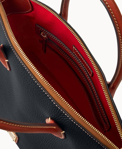 Dooney & Bourke Pebble Grain Domed Satchel