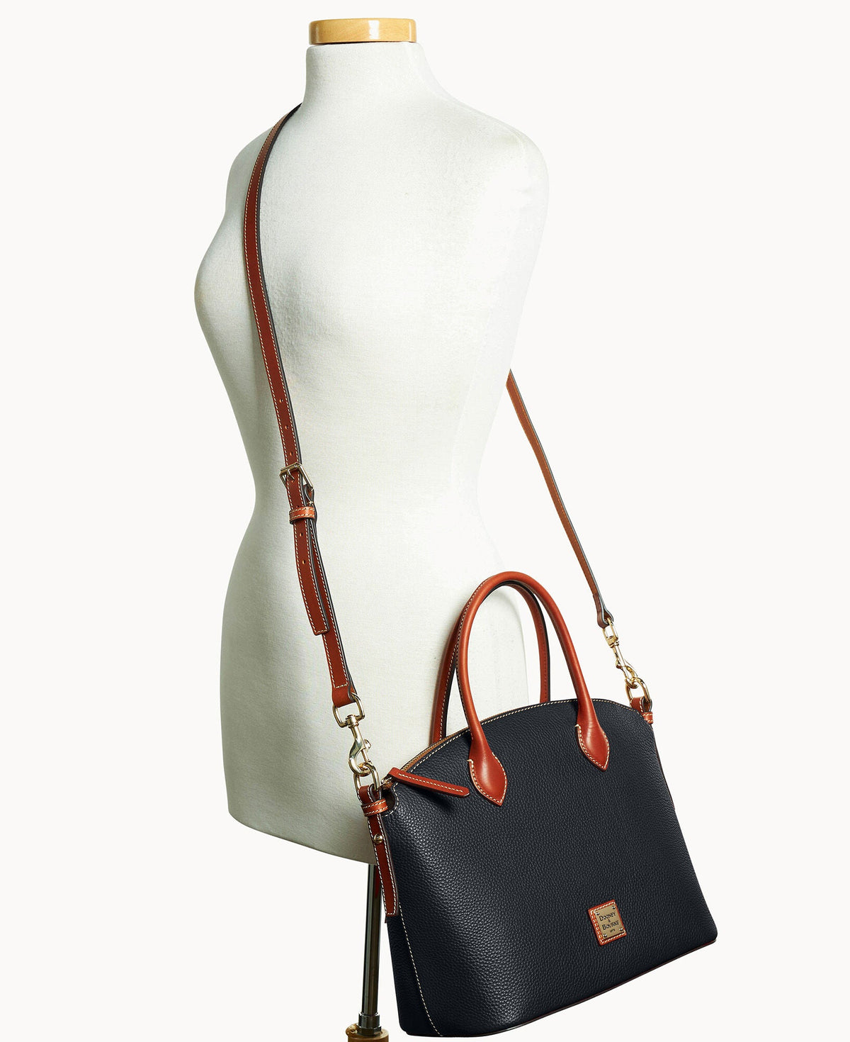 Dooney & Bourke Pebble Grain Domed Satchel