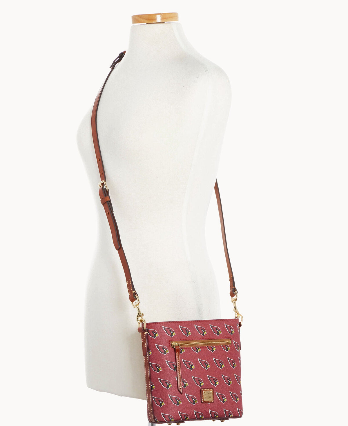 Dooney & Bourke NFL AZ Cardinals Small Zip Crossbody
