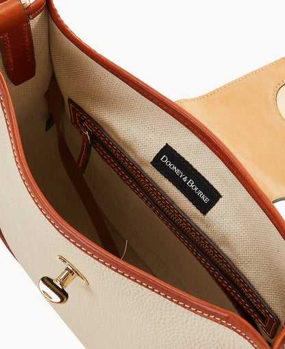 Dooney & Bourke Pebble Turnlock Messenger 28