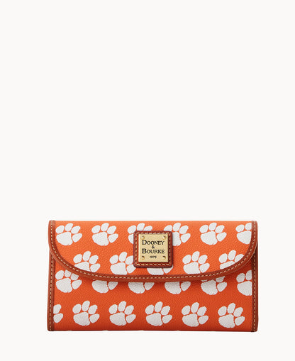 Dooney & Bourke Collegiate Clemson University Continental Clutch