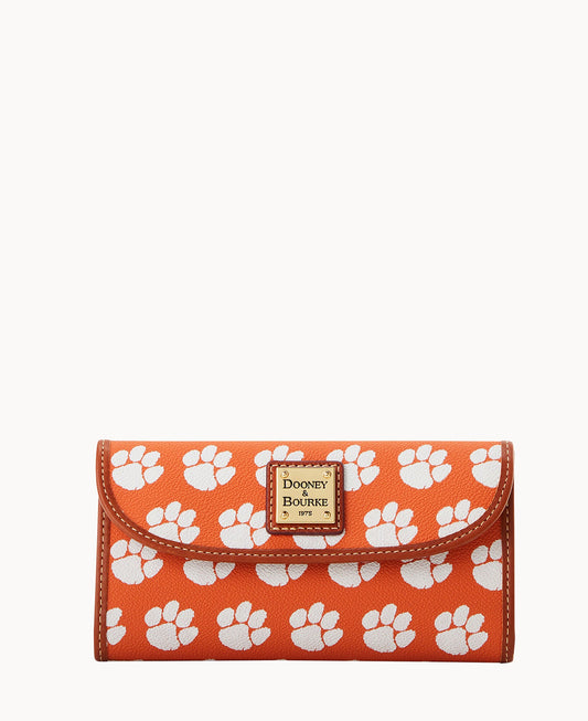 Dooney & Bourke Collegiate Clemson University Continental Clutch