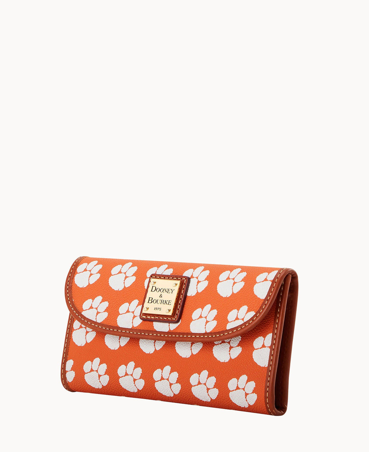 Dooney & Bourke Collegiate Clemson University Continental Clutch