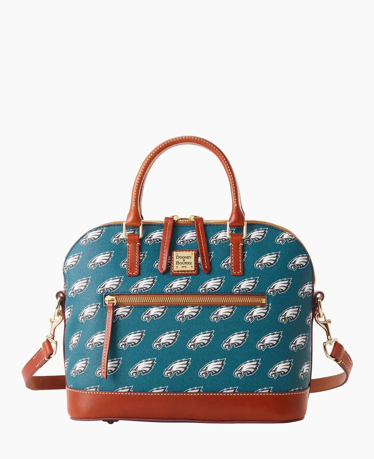 Dooney & Bourke NFL Eagles Domed Zip Satchel