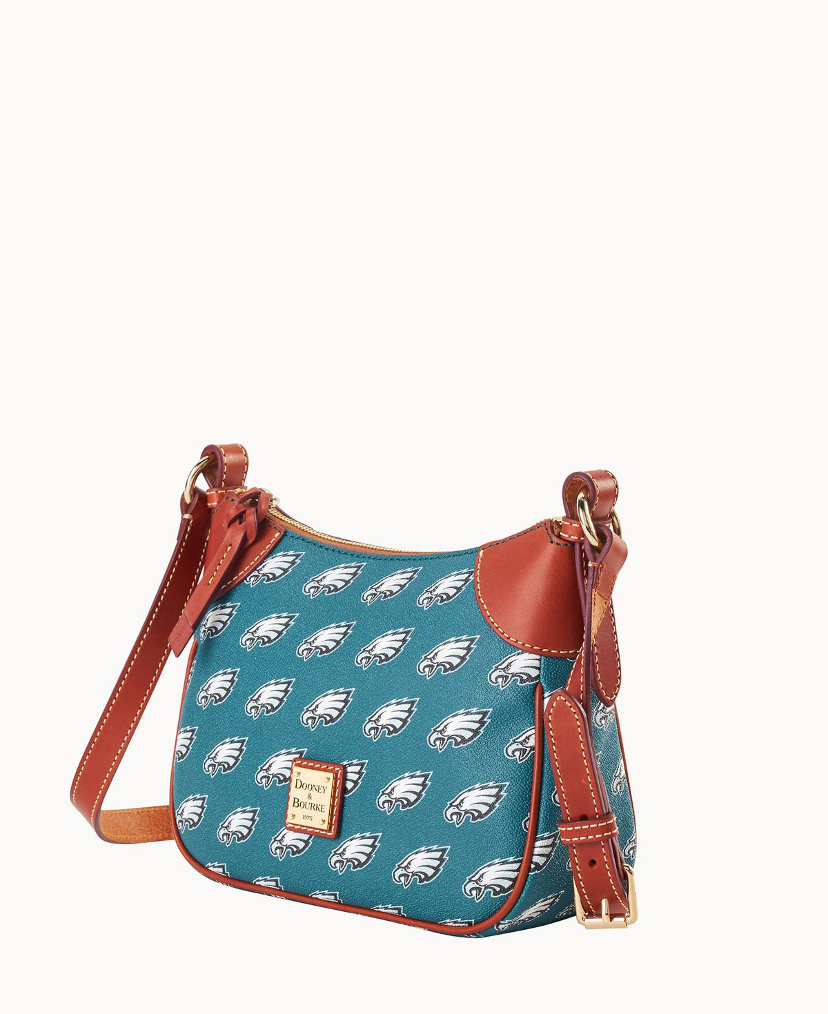 Dooney & Bourke NFL Eagles Crossbody Hobo 22