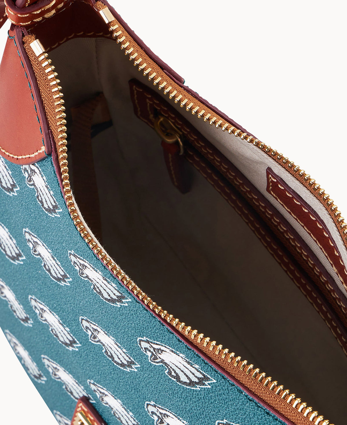 Dooney & Bourke NFL Eagles Crossbody Hobo 22