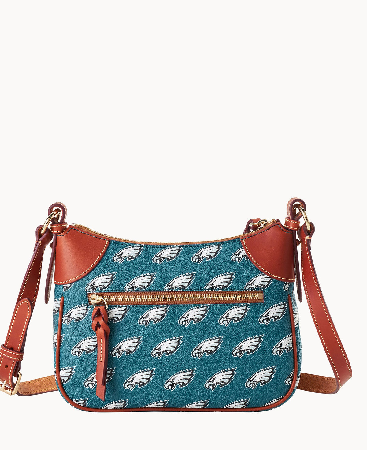 Dooney & Bourke NFL Eagles Crossbody Hobo 22