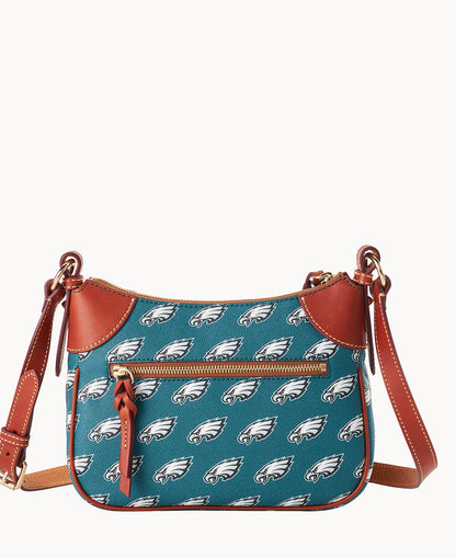 Dooney & Bourke NFL Eagles Crossbody Hobo 22
