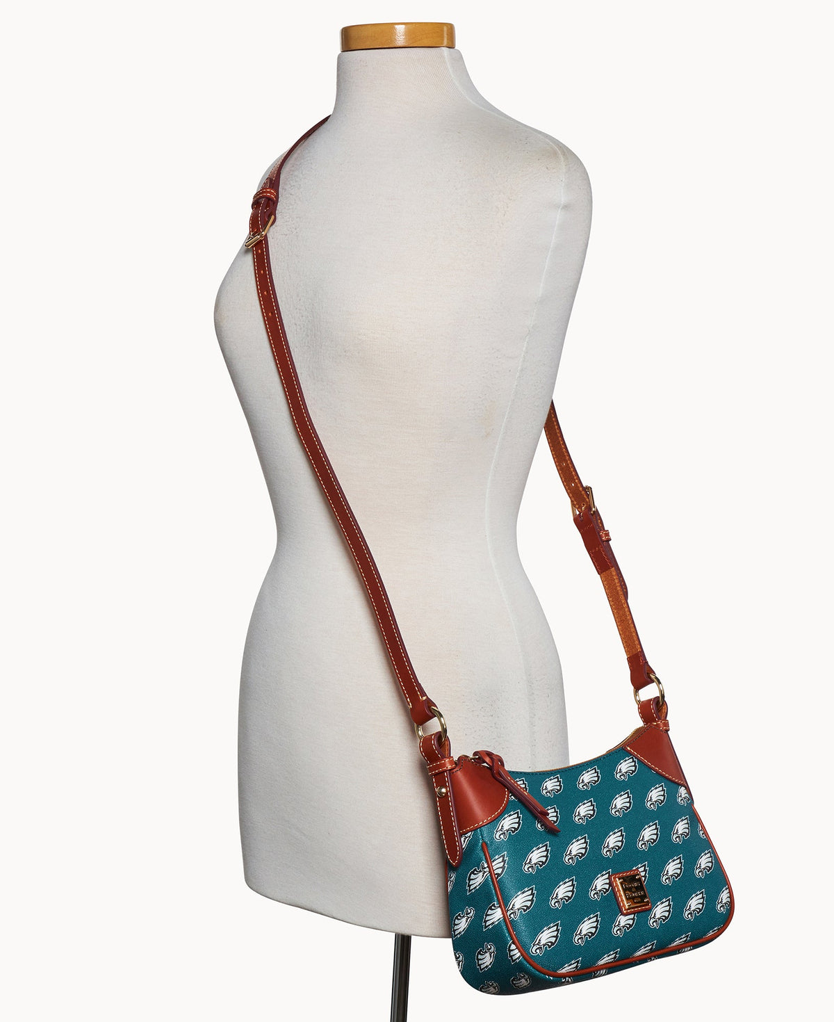 Dooney & Bourke NFL Eagles Crossbody Hobo 22